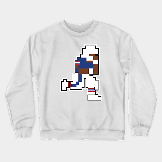 Tecmo Bowl Buffalo Crewneck Sweatshirt by jackandcharlie